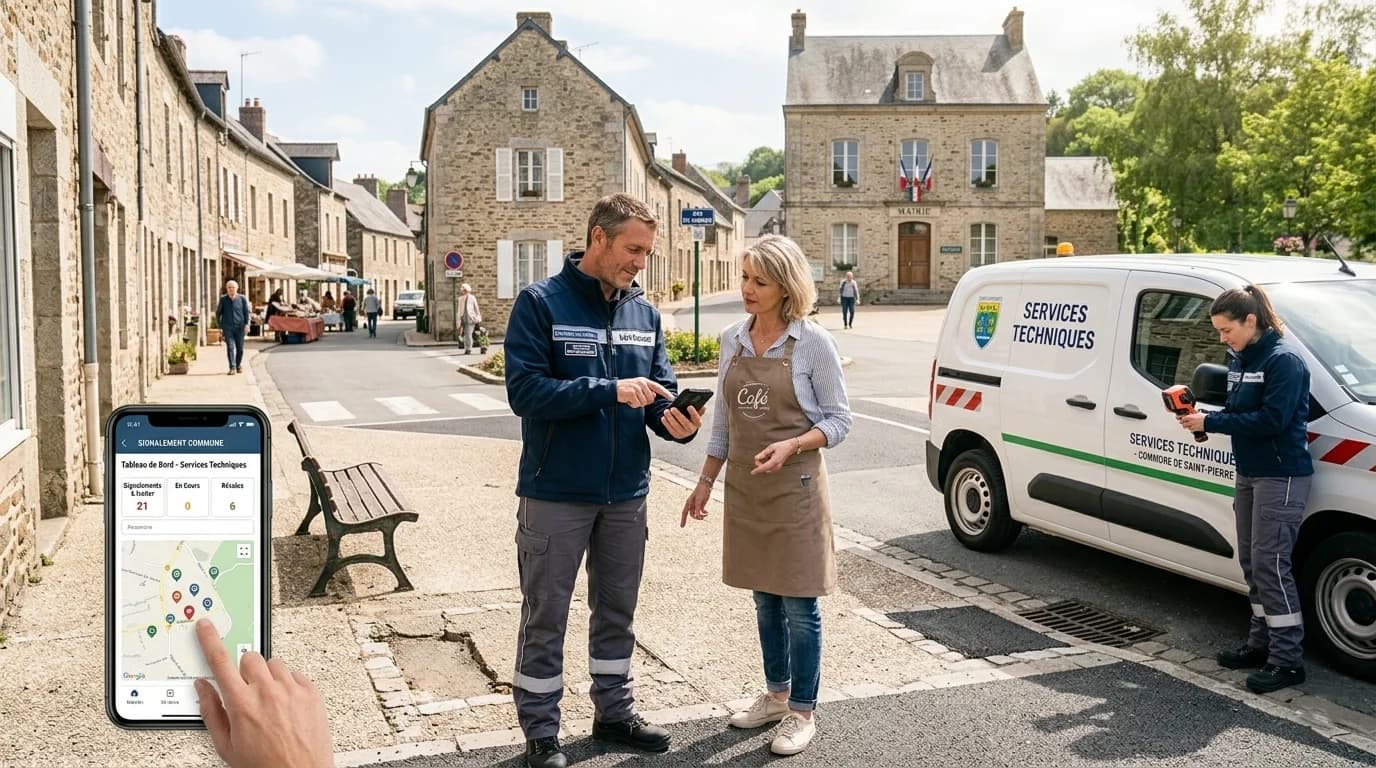 Pourquoi équiper votre mairie d'une application de signalement
