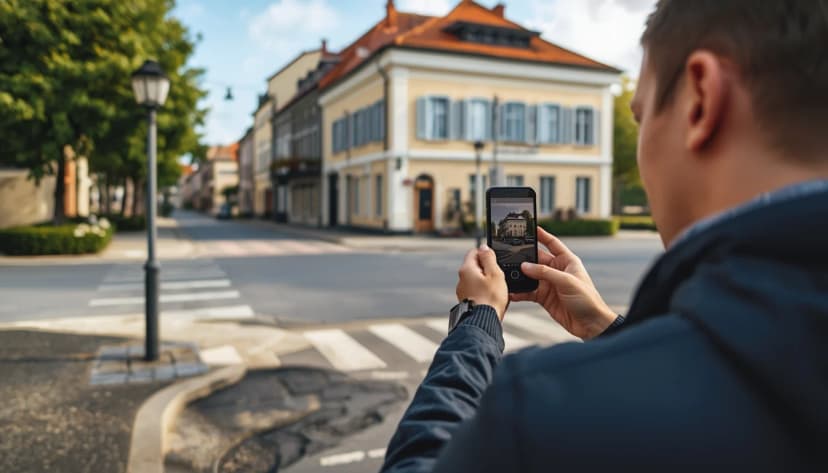 Signalement de chaussée défectueuse